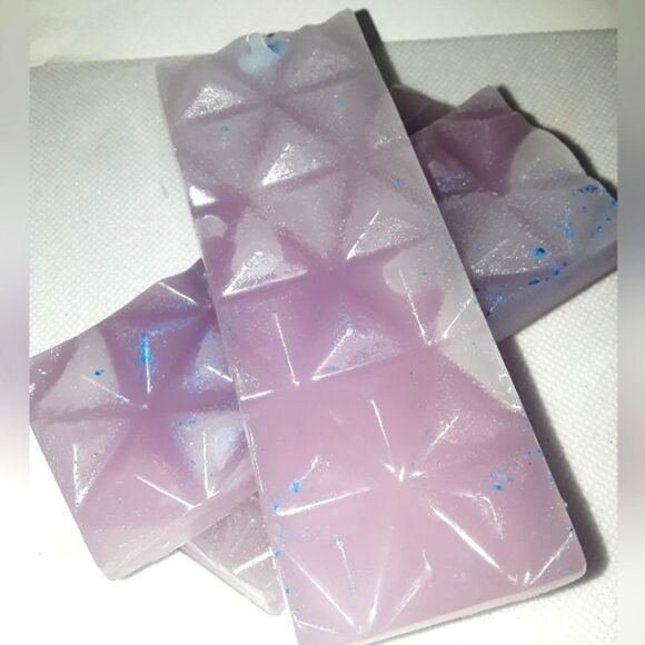 HAND crafted Stress Relief waxmelt glitter bar 1pc - Picture 3 of 7